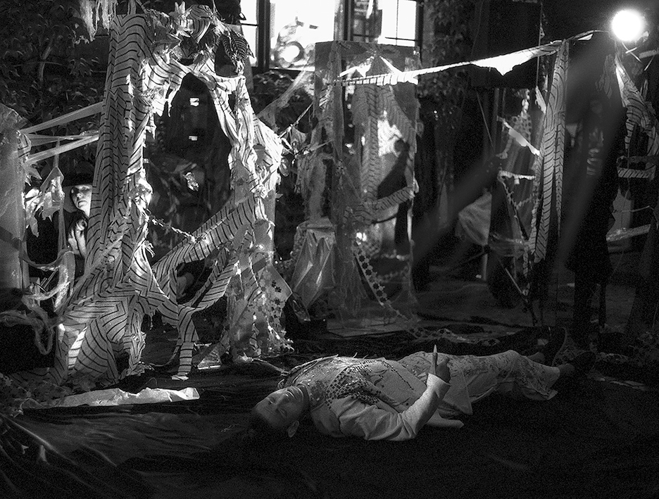 fotografia czarno- biała, Butoh.
