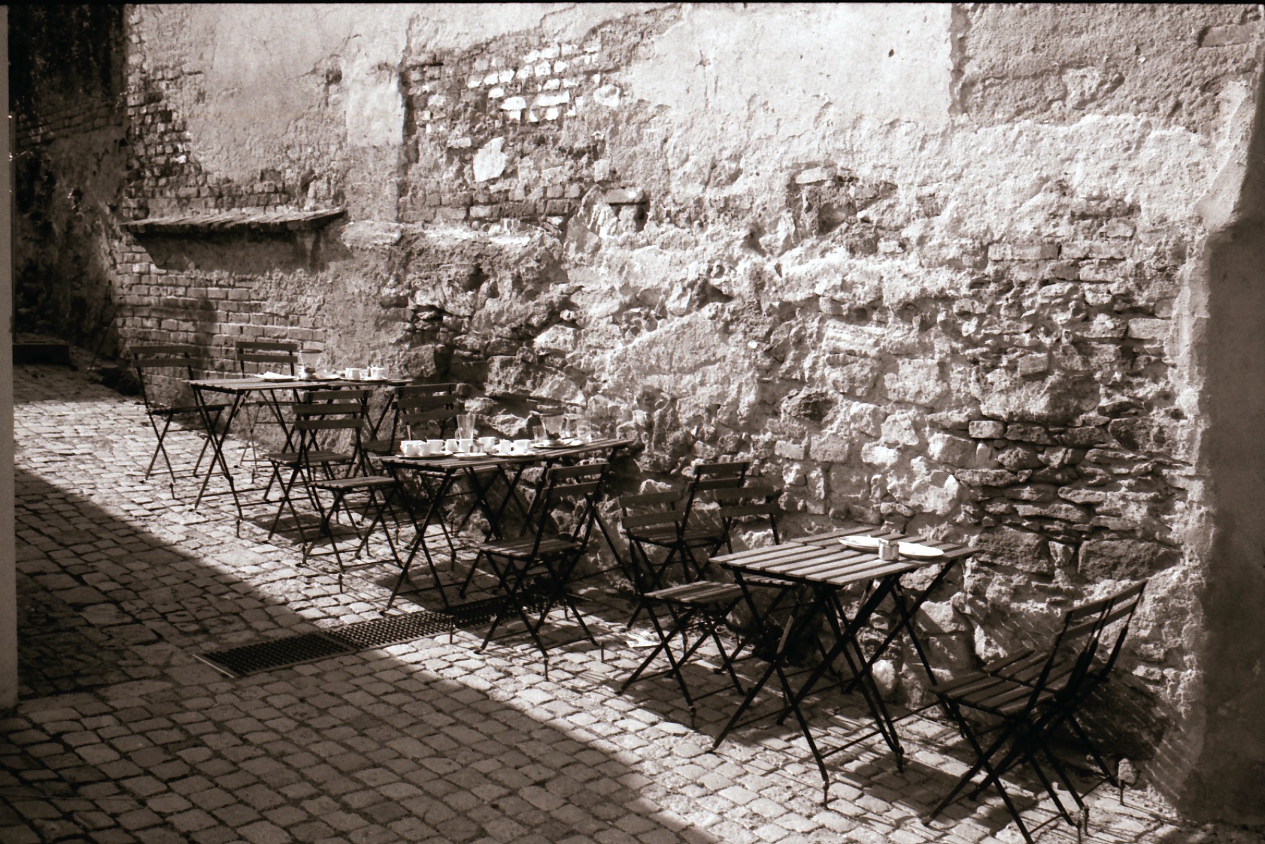 Uliczka w Trebic,Czechy.