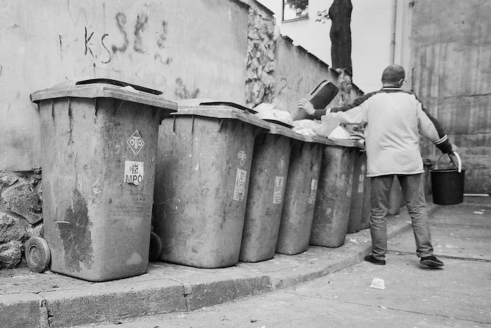 street od podwórza