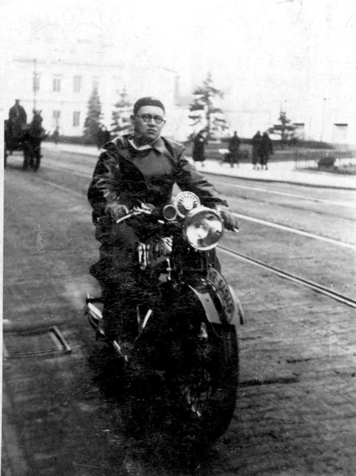 Stryj Stanisław na Sokole 600 RT 1938