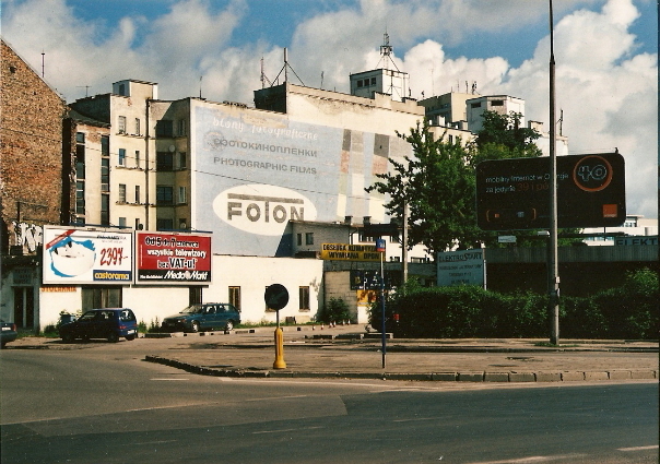 Foton reklama na Pradze Canon FTb
