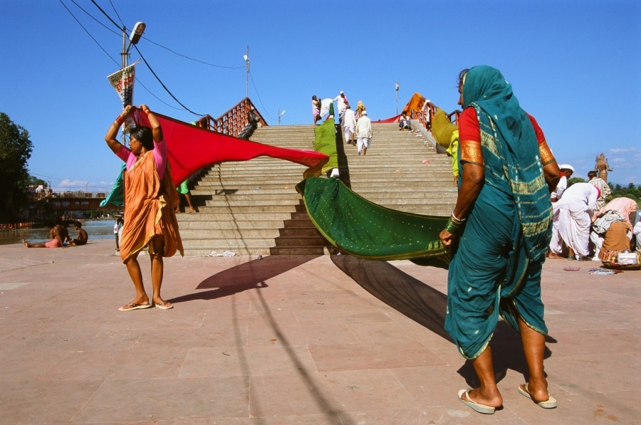 ...z mokrego, na suche