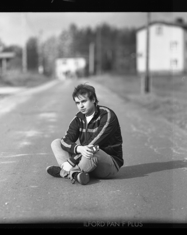 Autoportret ze światłomierzem