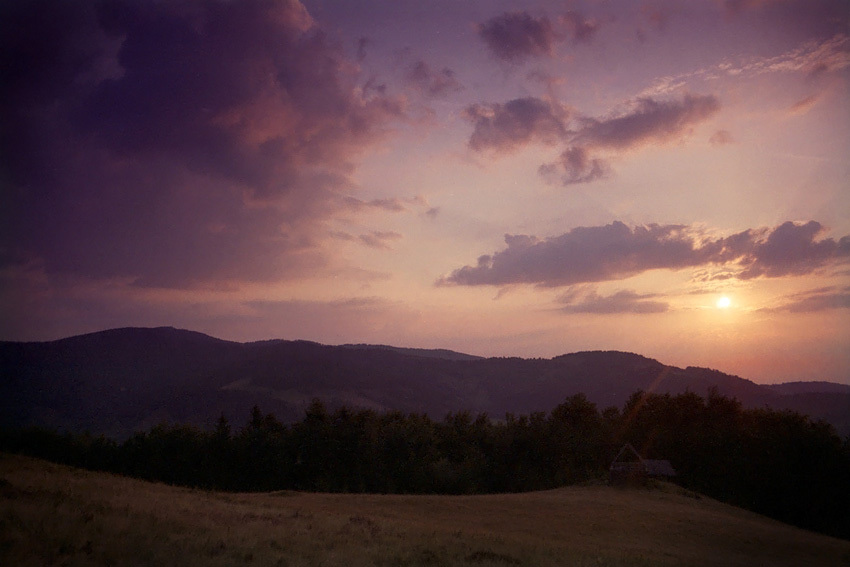 Poranek gdzieś w Gorcach