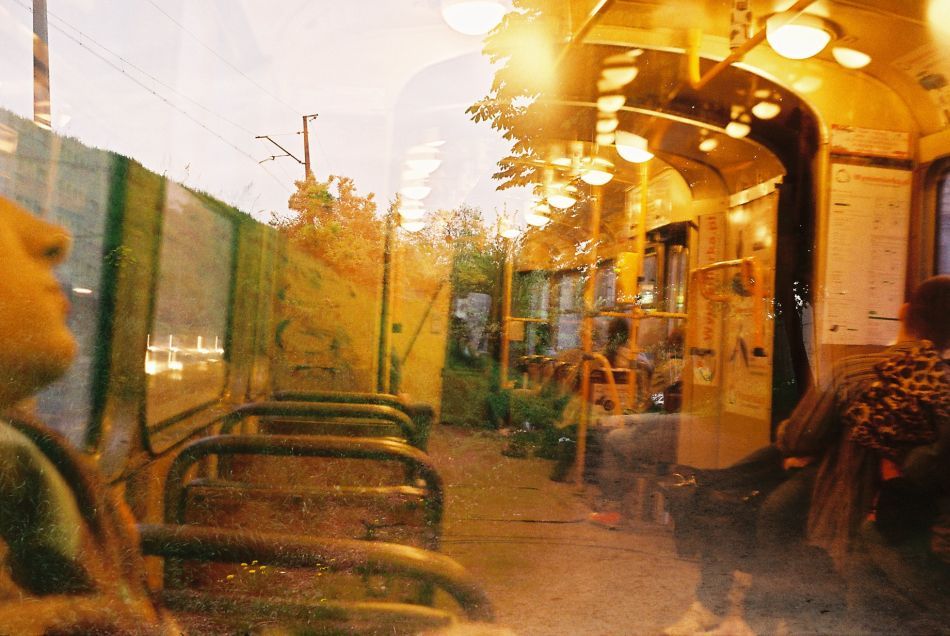 na spacerze.. w tramwaju?