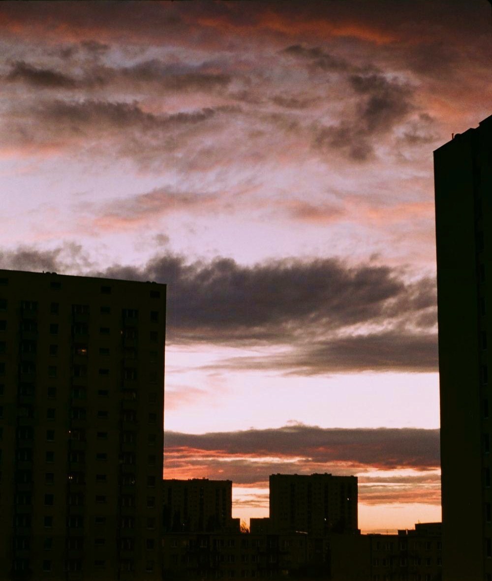 niebo nad Poznaniem..