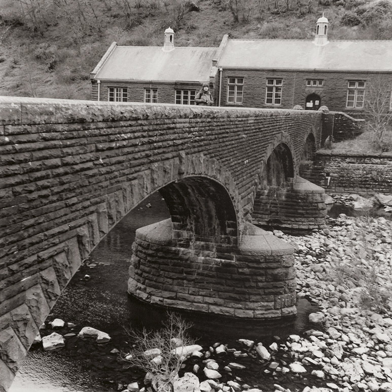 Elan Valley, elektriczni domek.