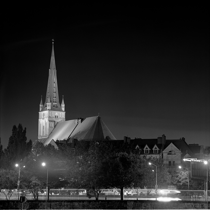 Szczecin nocą