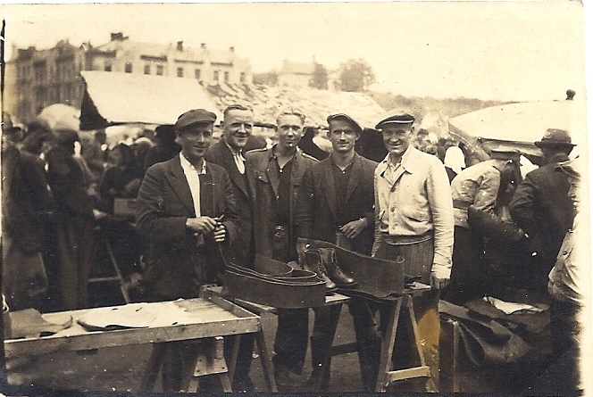 Lublin powojenny. Targowisko.