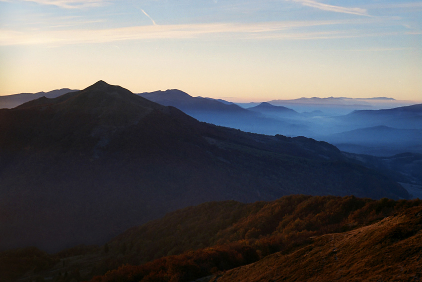 Bieszczady o świcie