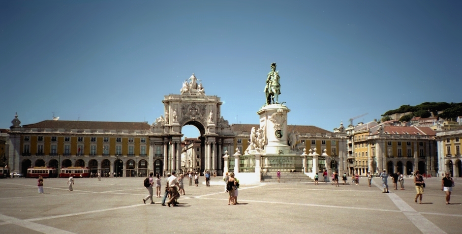 Plaza de Comercio w Lizbonie