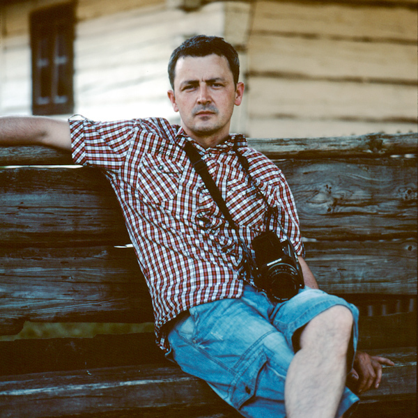 Kryst... ""w trakcie plenerowy"" portret.