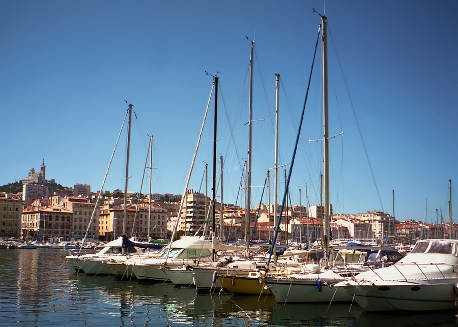 Stary port w Marsylii