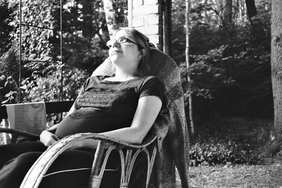 Kwintesencja ciężarnej:-)