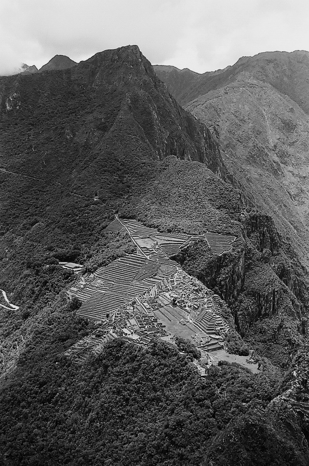 Widok z Huayna Picchu