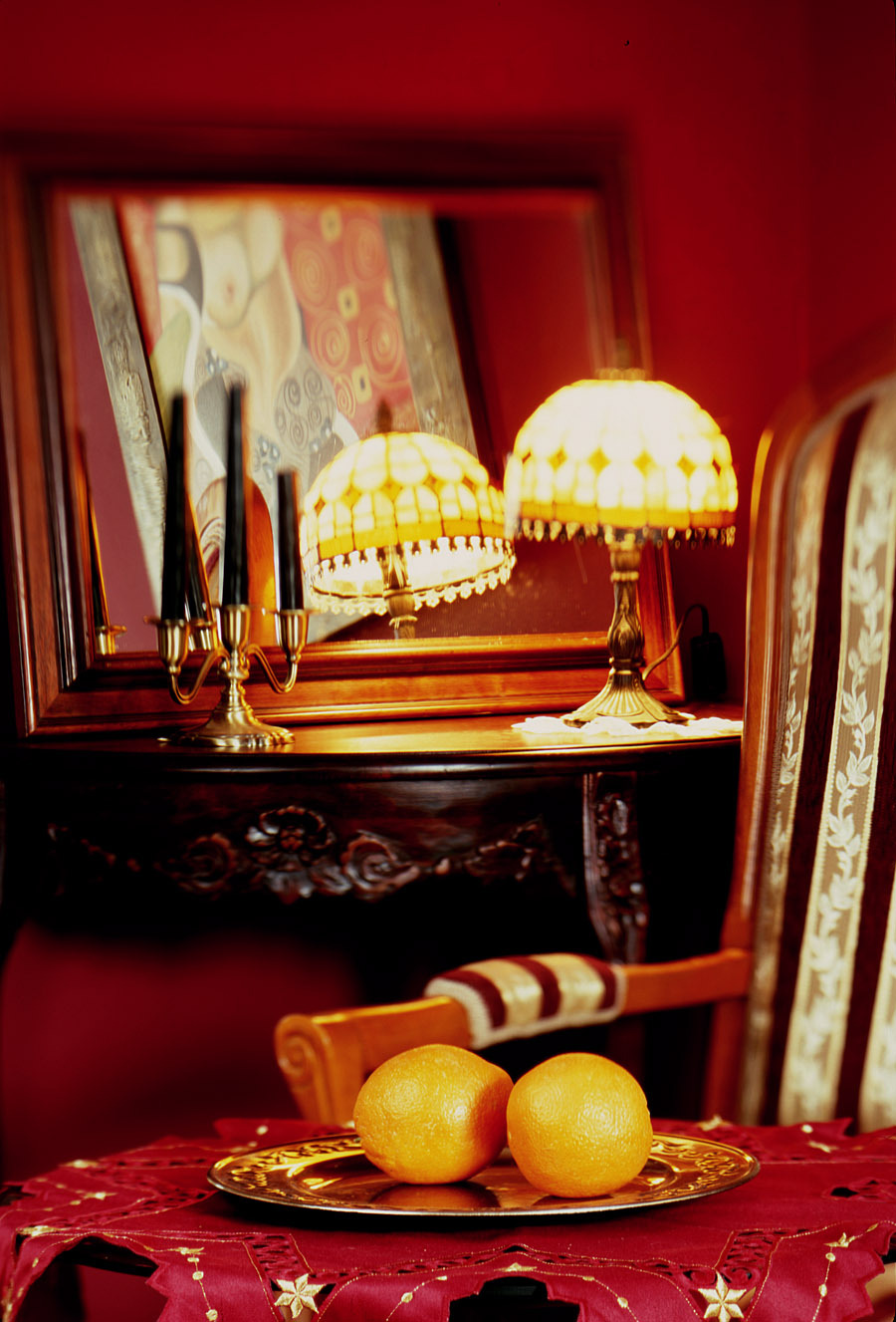 Kącik z pomarańczami