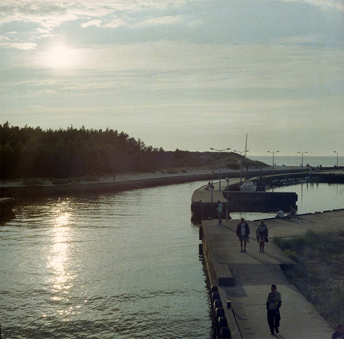 Dźwirzyno, kanał od strony morza