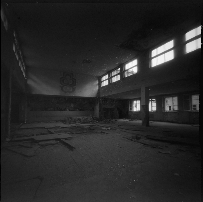 Dom oficera - chyba sala gimnastyczna