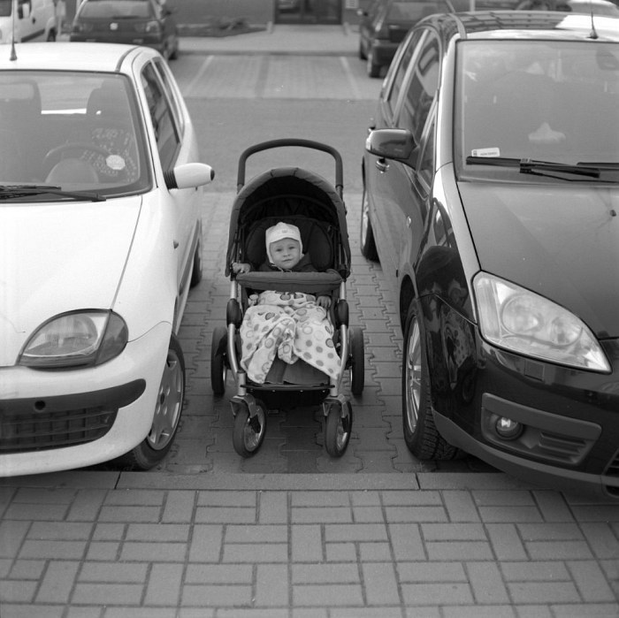 Miejsc parkingowych brak!