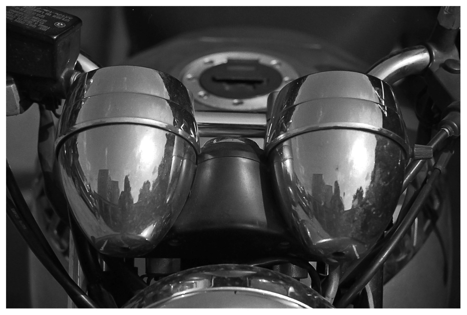 Miniautoportret w chromie #2