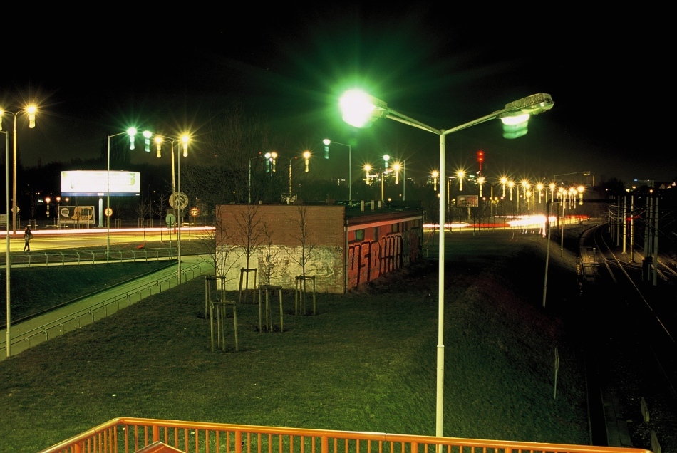 zielone latarnie Poznania