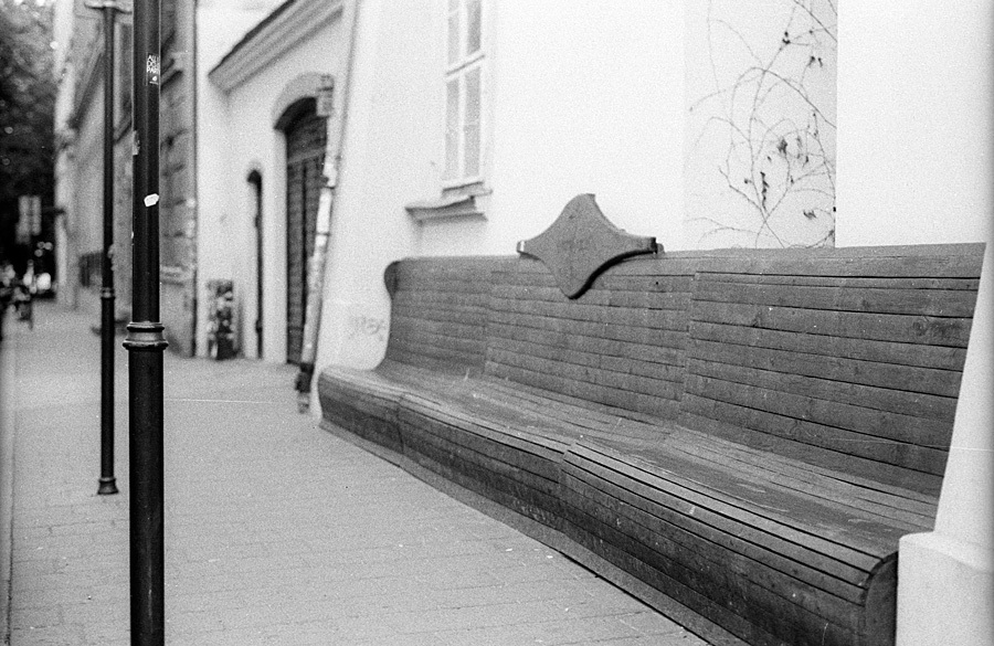 taka tam ławka z Krakowa