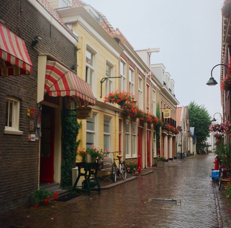 Uliczka w Delft