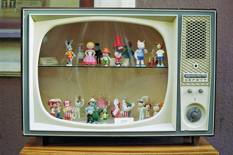 w starym kinie, yyy telewizorze :)