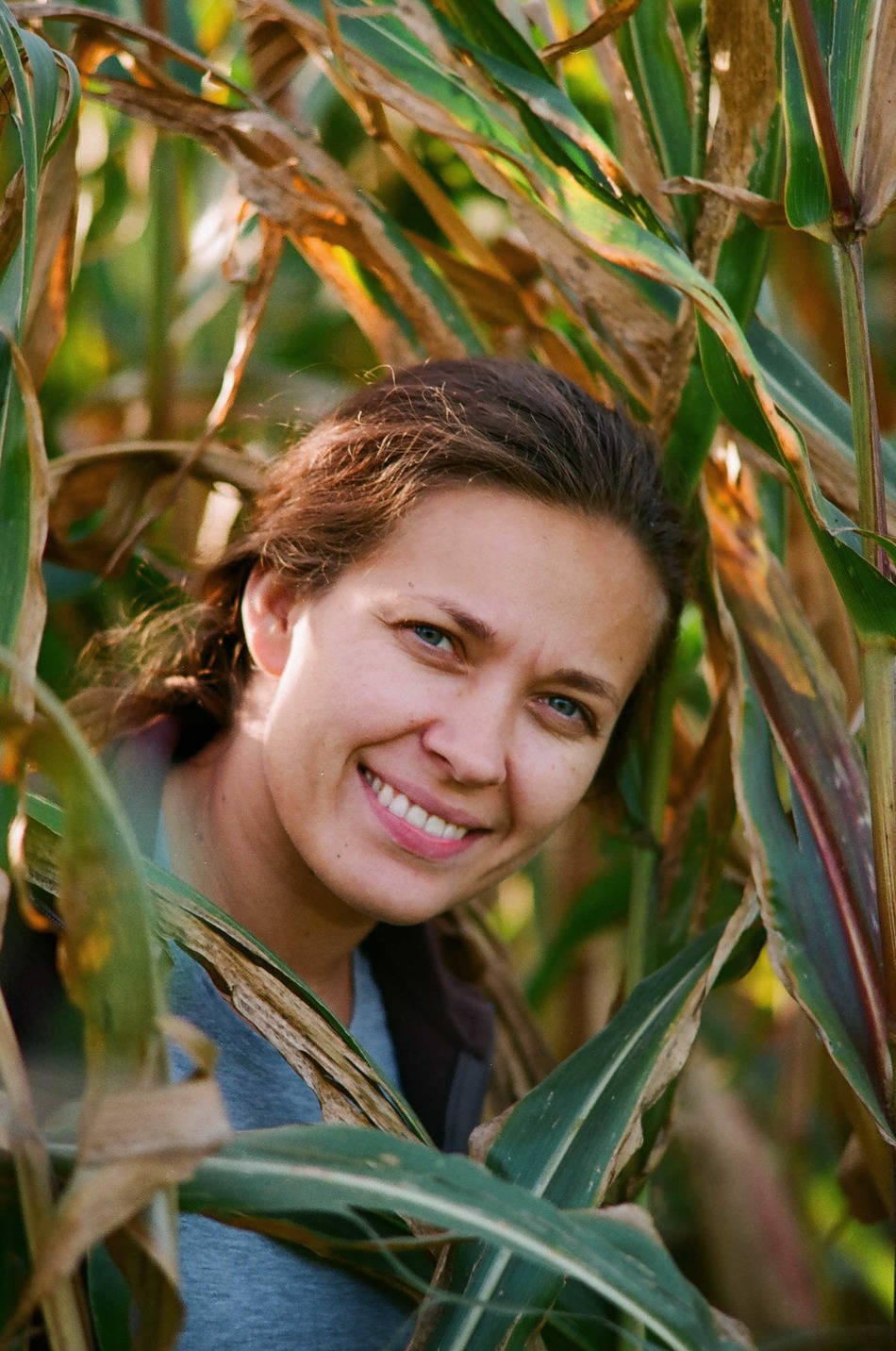 Kasia w kukurydzy
