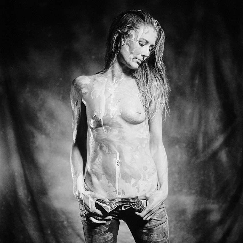 alien| portret od przodu|