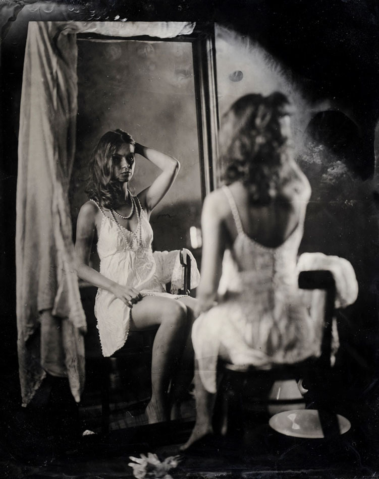 Magda... przed lustrem