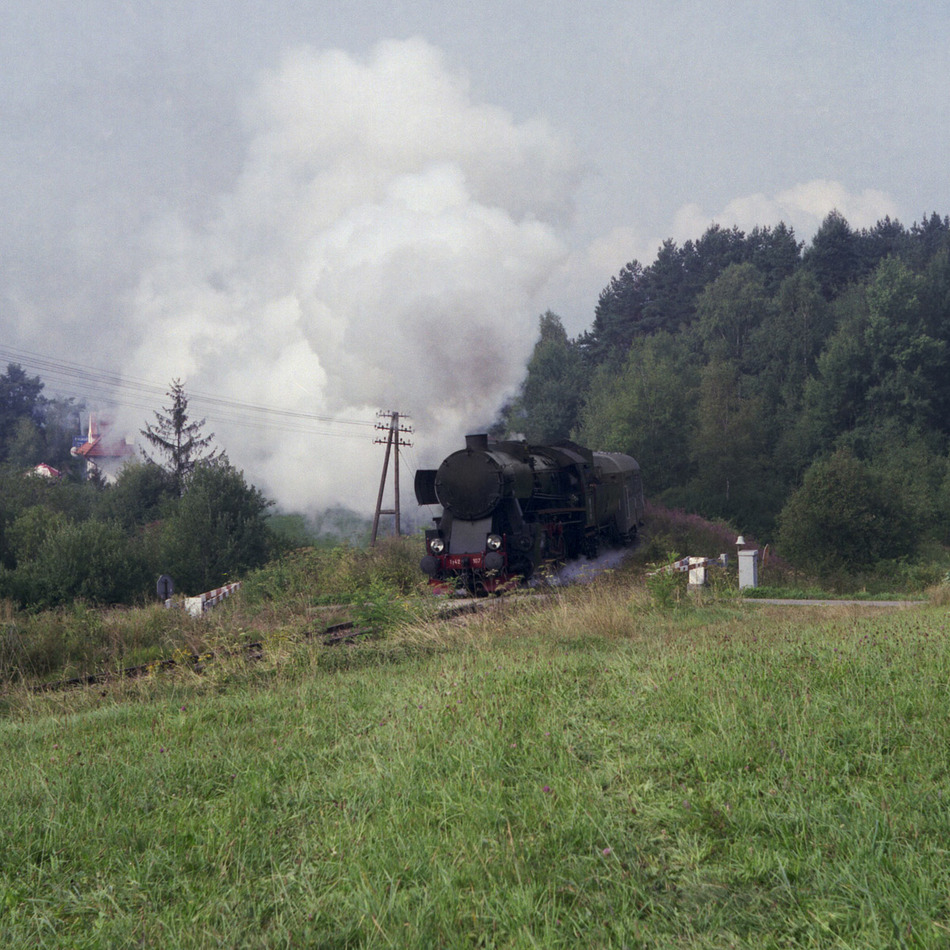 Dwója na linii Chabówka - Nowy Sącz.
