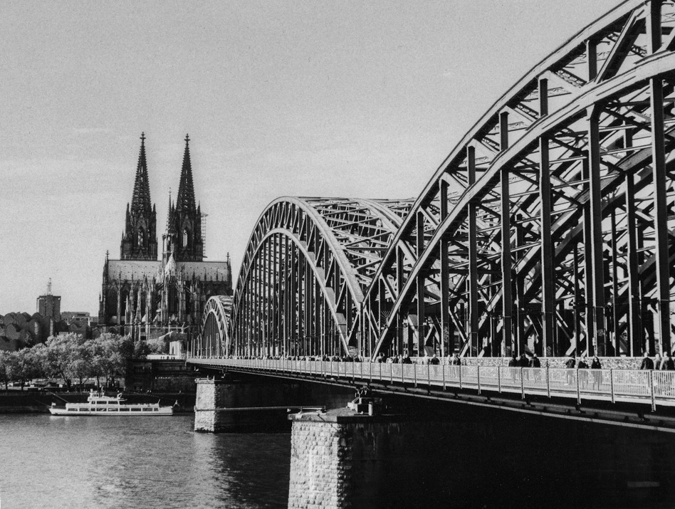 Katedra i most w Kolonii