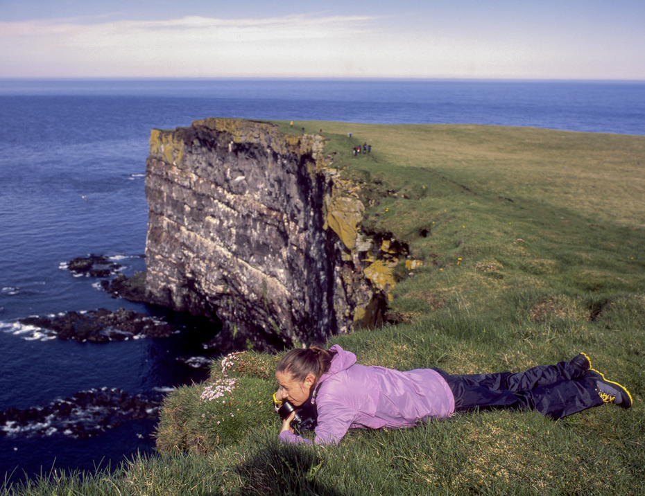 Iceland, Westfjords, Látrabjarg