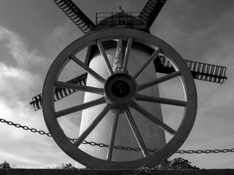 Scarries- kolo wpisane w wiatrak.