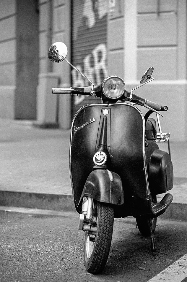 Vespa w macie