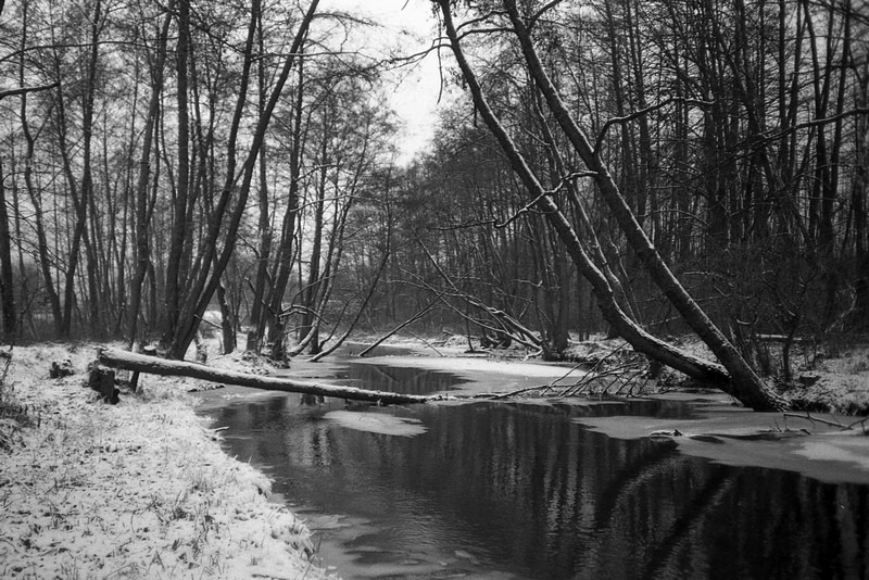 Jeziorka zimą