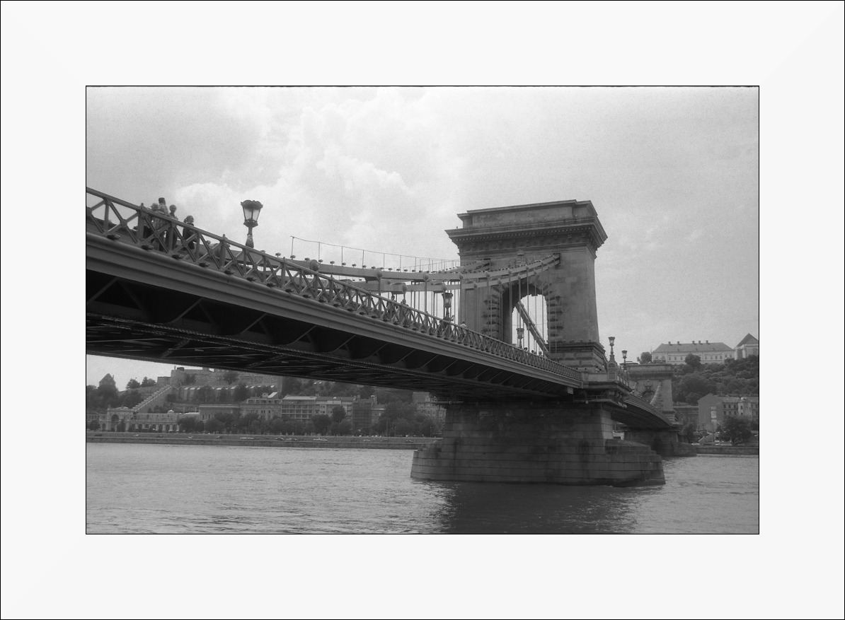 Budapeszt b&w