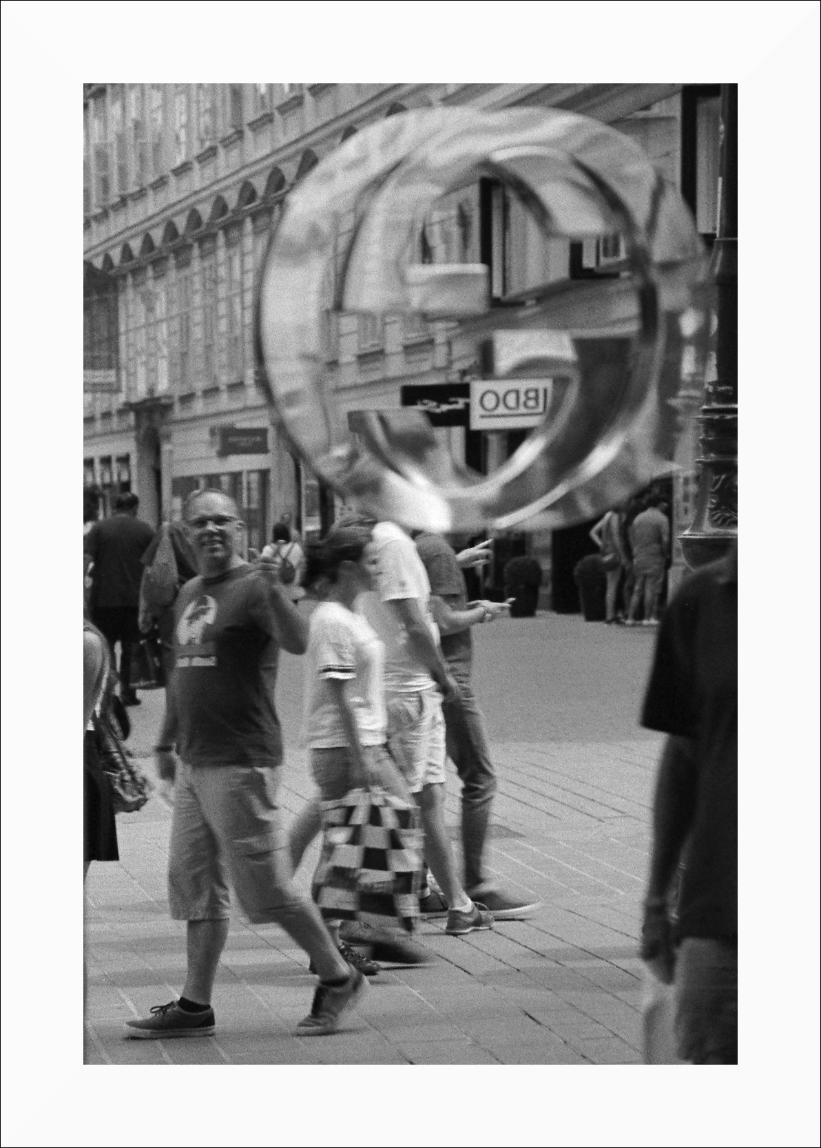 chyba mnie zauważył