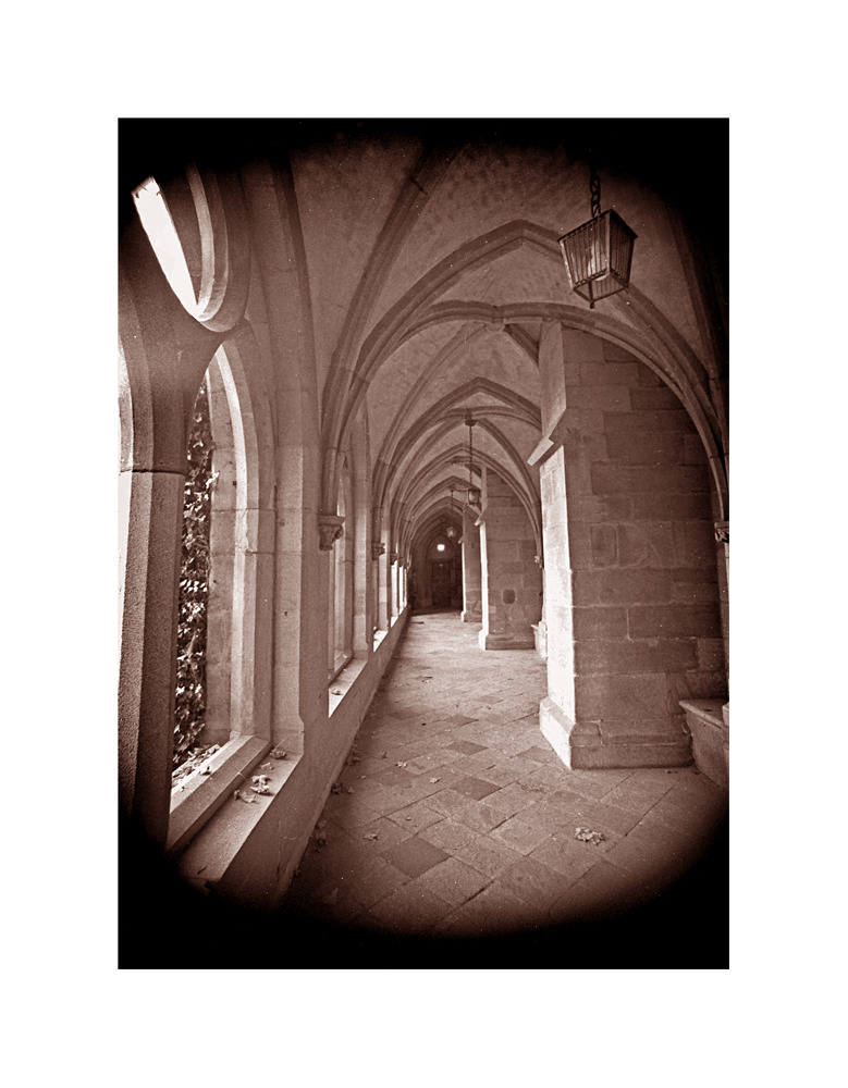 Krużganek w ""digitalnym"" objektywie