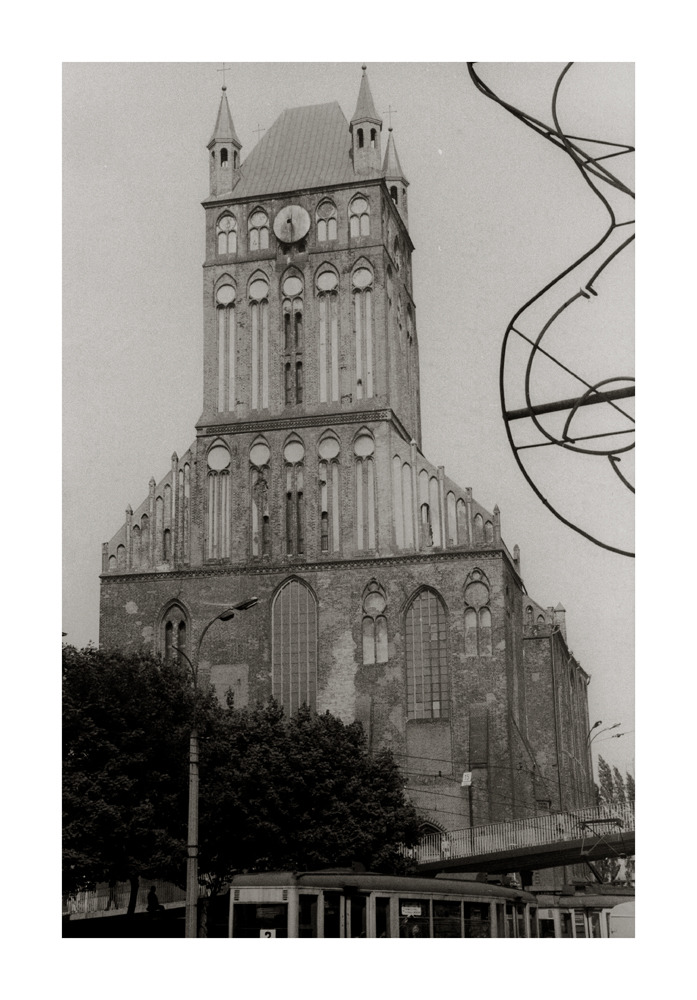 Widok Katedry z uciętą "" Trójką"" (1986)