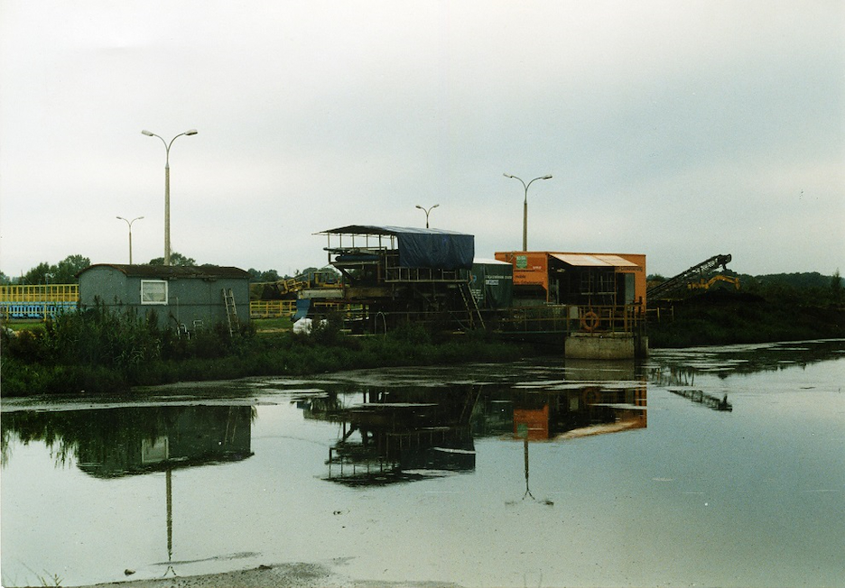 Instalacja do odwadniania osadów, Białystok. 1996r.